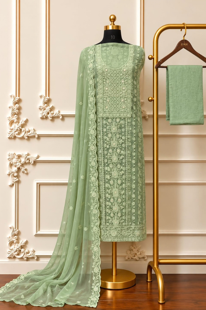 Premium Georgette lucknowi style edition | 1204-1206