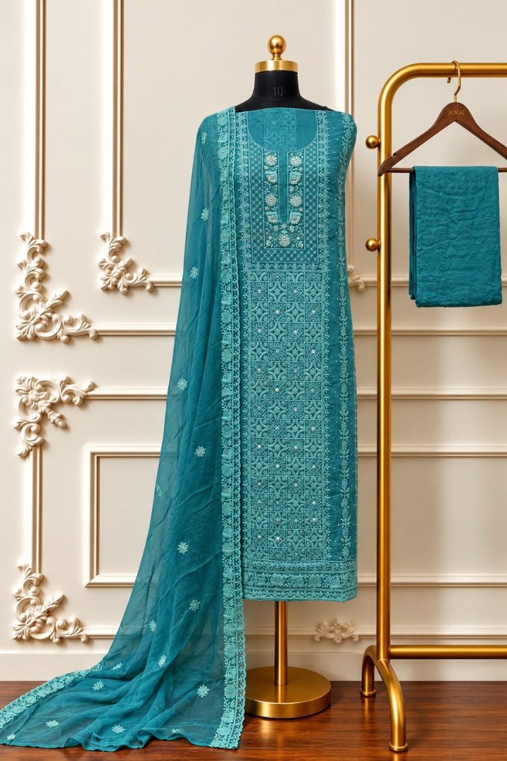 Premium Georgette lucknowi style edition | 1218-1220