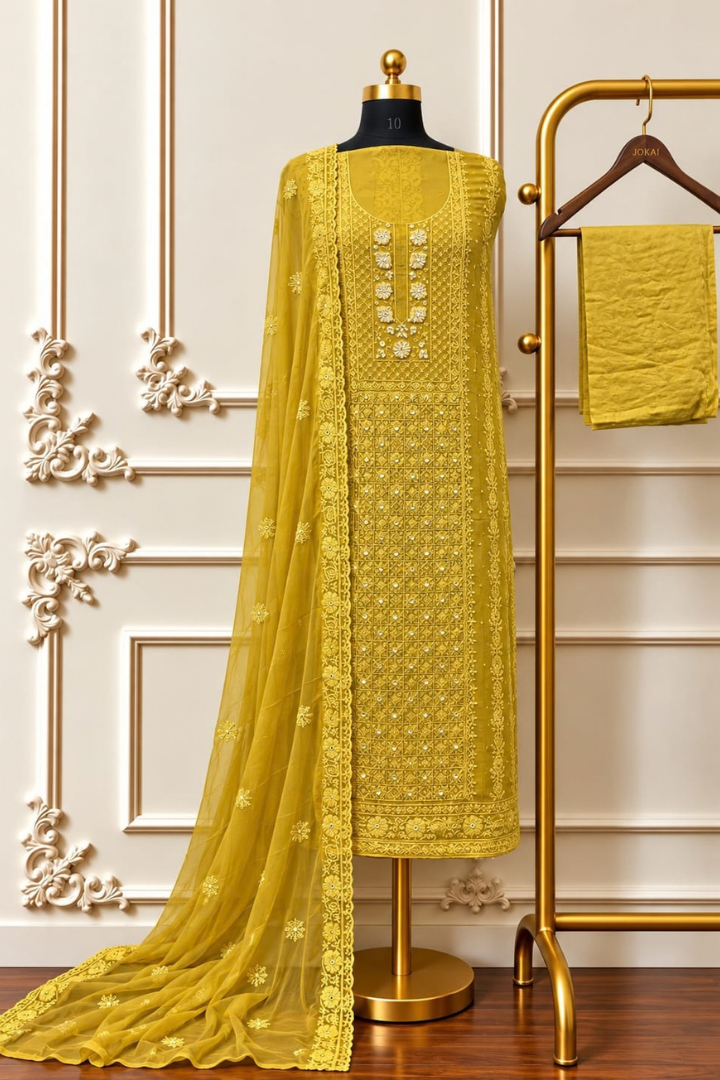 Premium Georgette lucknowi style edition | 1218-1220