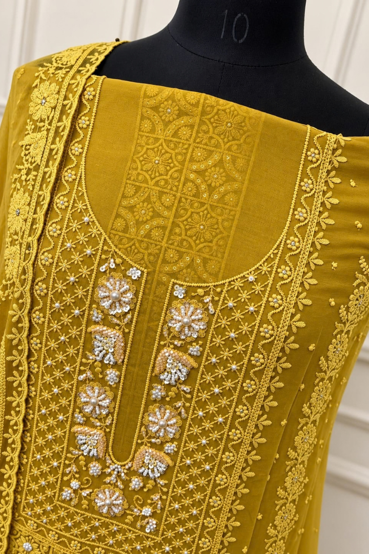 Premium Georgette lucknowi style edition | 1218-1220
