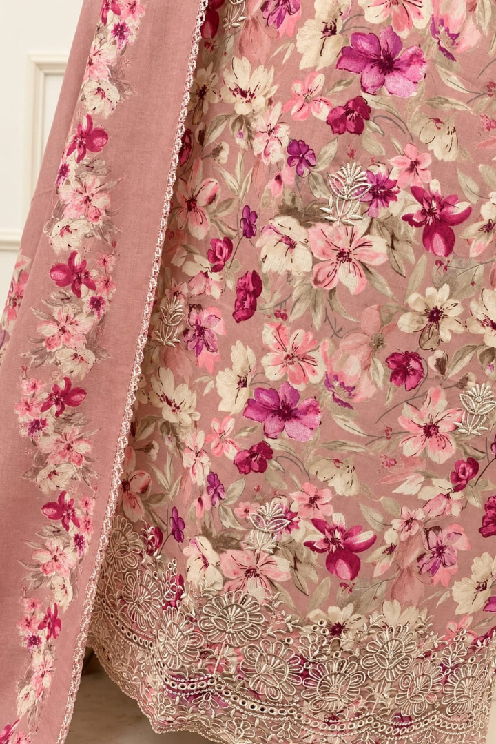 Premium Embroidered Cotton Suits | 1102