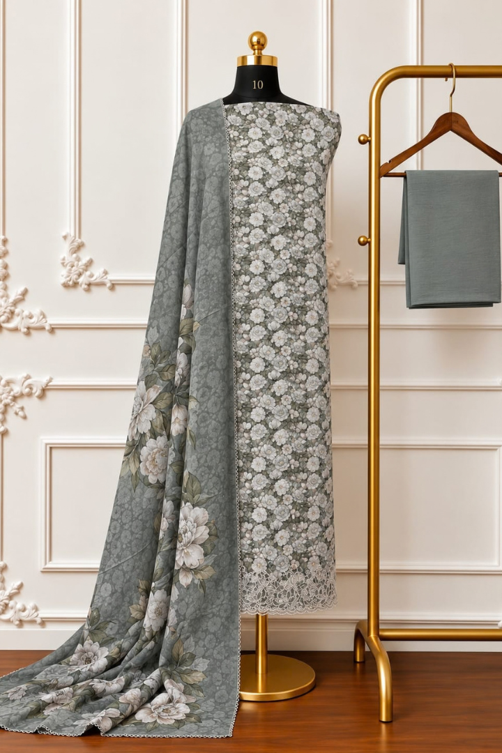 The Floral Embroidered Cotton Edit | 2601-2604