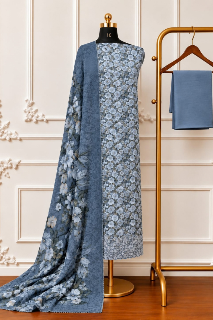 The Floral Embroidered Cotton Edit | 2601-2604