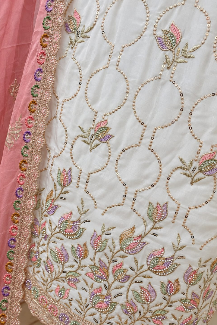Gulbahar Multicolours Organza Collection | 2201-2204