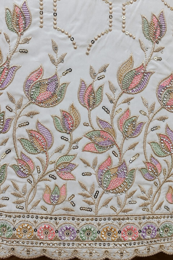 Gulbahar Multicolours Organza Collection | 2201-2204