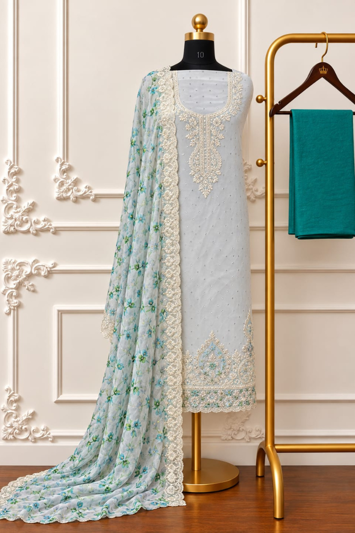 Gulbahar Multicolours Organza Collection | 2205-2208