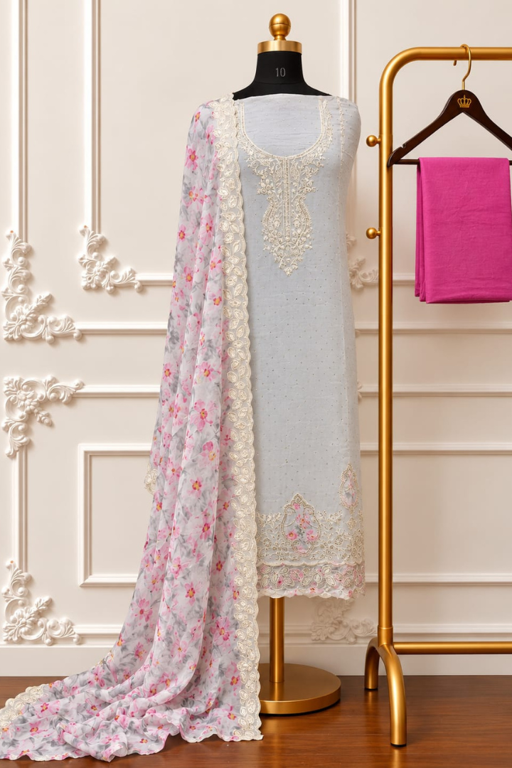 Gulbahar Multicolours Organza Collection | 2205-2208