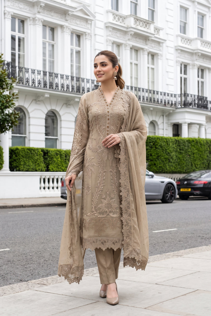 Ayzel – Embroidered Chiffon Collection | 5121