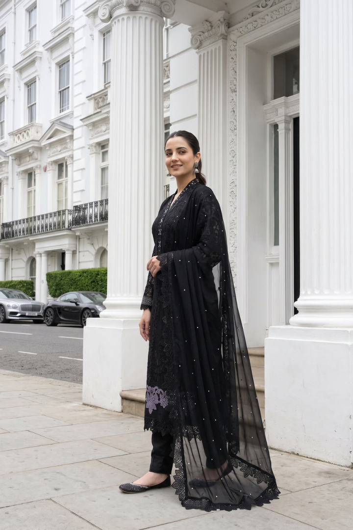 Ayzel – Embroidered Chiffon Collection | 5123