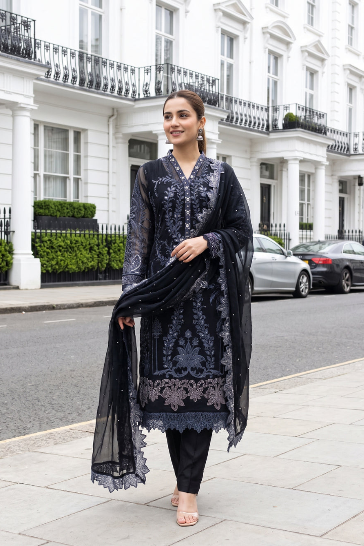 Ayzel – Embroidered Chiffon Collection | 5124