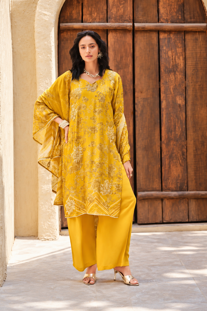 Sanaz Premium Embroidered Muslin Suits | 3501-3504