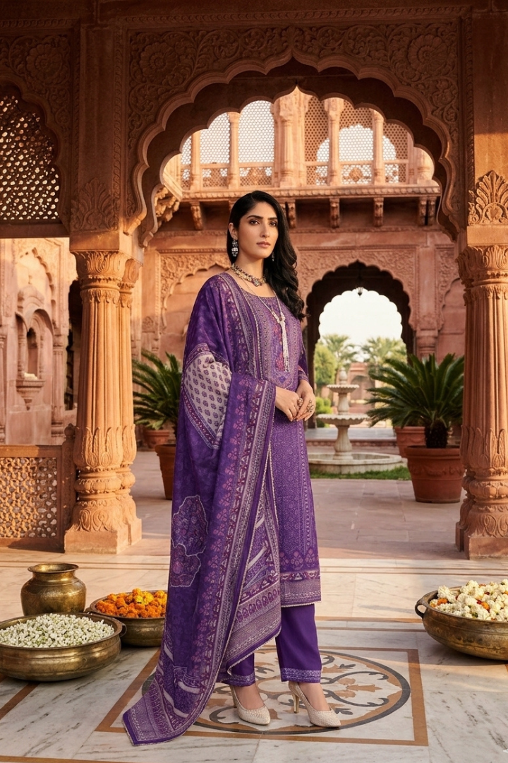 Karigari Fancy Muslin Edit | 2401-2404