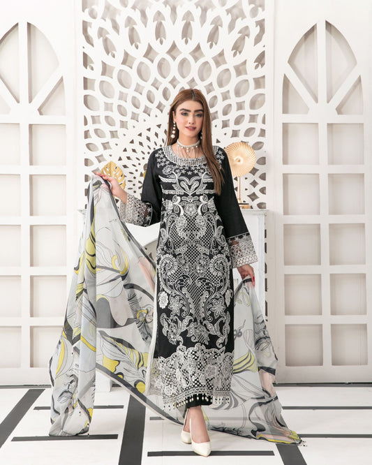 IZEL Embroidered Lawn Collection '23 - 7204