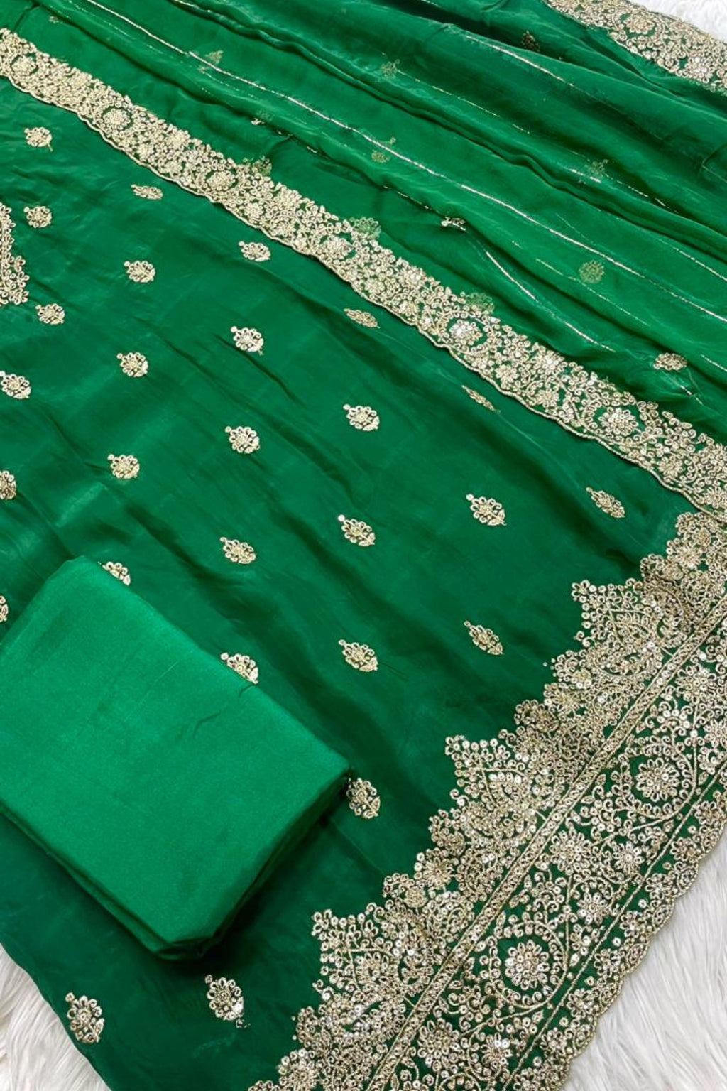 Emerald Royal Embroidered Suit
