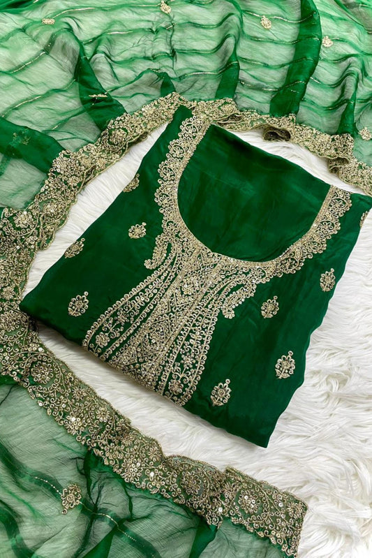 Emerald Royal Embroidered Suit