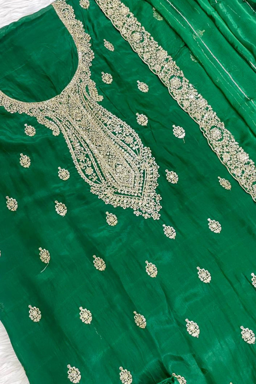 Emerald Royal Embroidered Suit