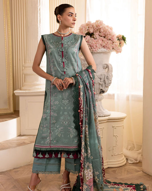 Embroidered Urbane Lawn Collection - 20534