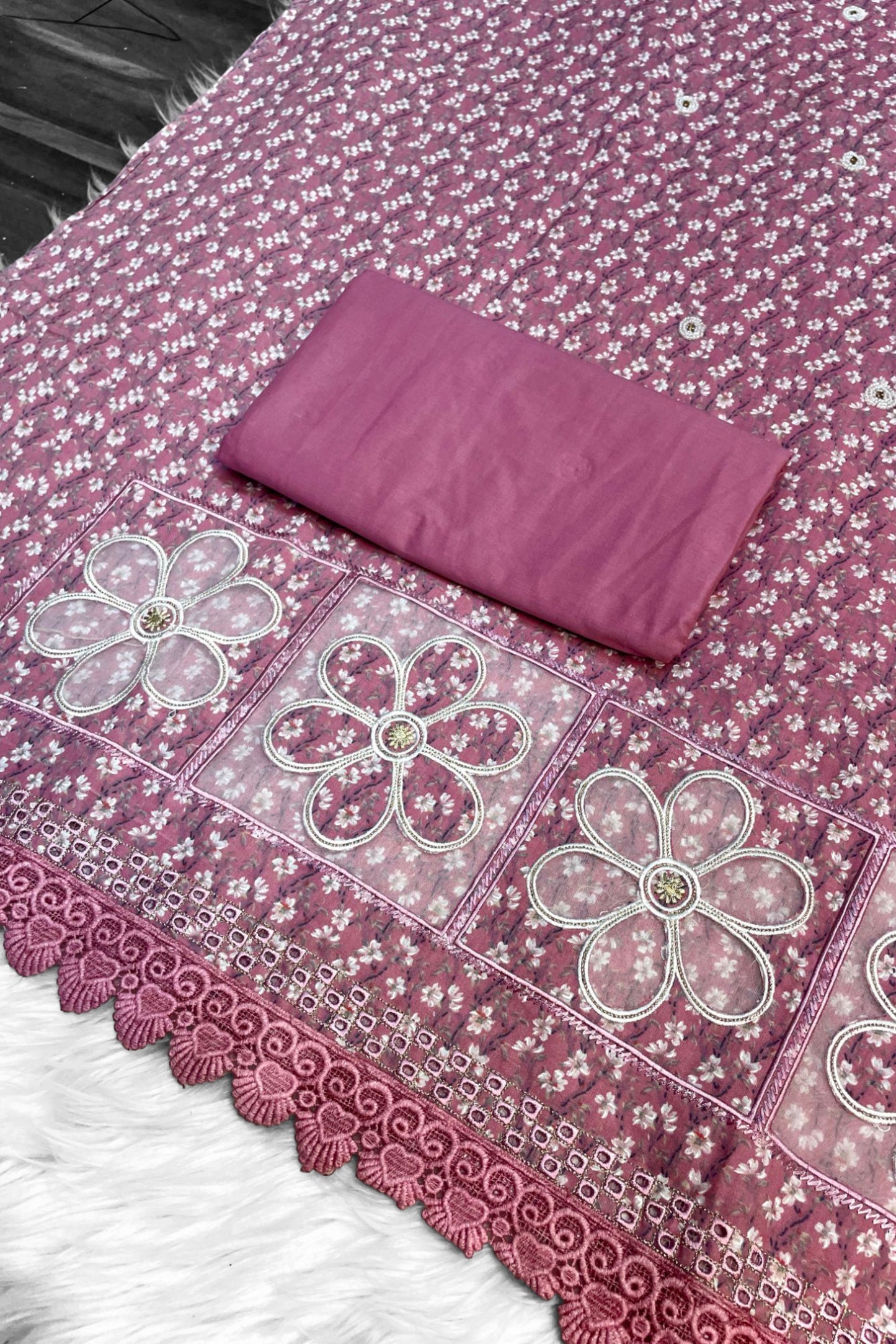 Floral Embroidery Cotton Collection | 101