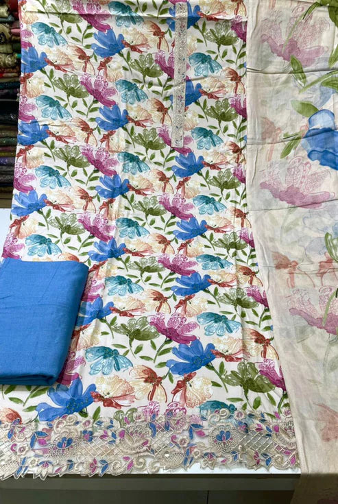 Classic Pashmina Designer Wear || 1004