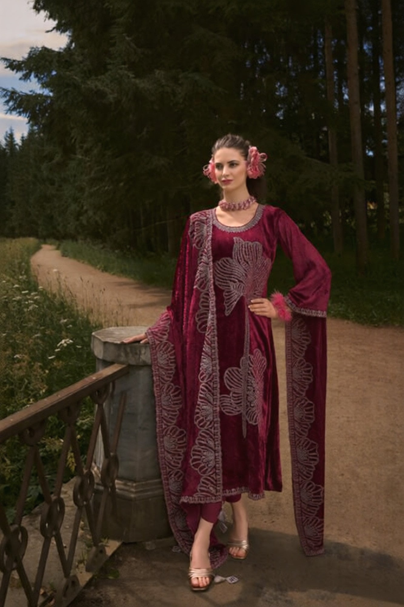 Festive Glam - The Makhmal Edit