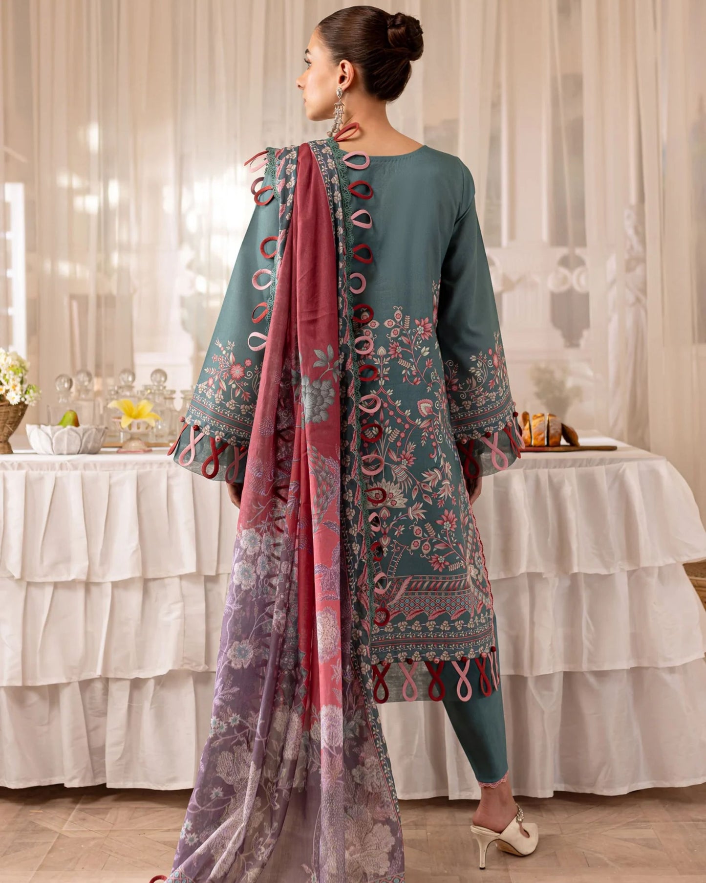 Embroidered Urbane Lawn Collection - 20531