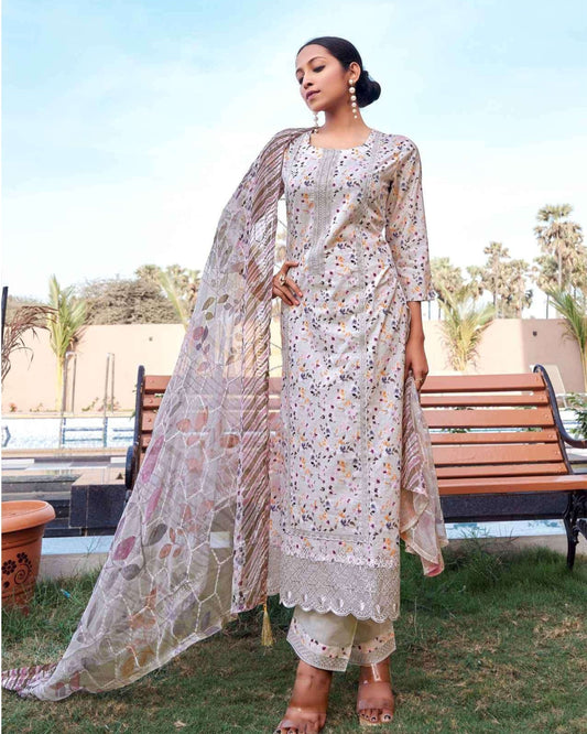 Aisha Fancy Embroidered Collection - 104