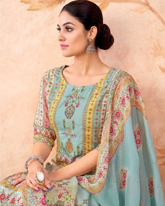 Rainbow Vol 2 Exclusive Fancy Muslin Collection - 204