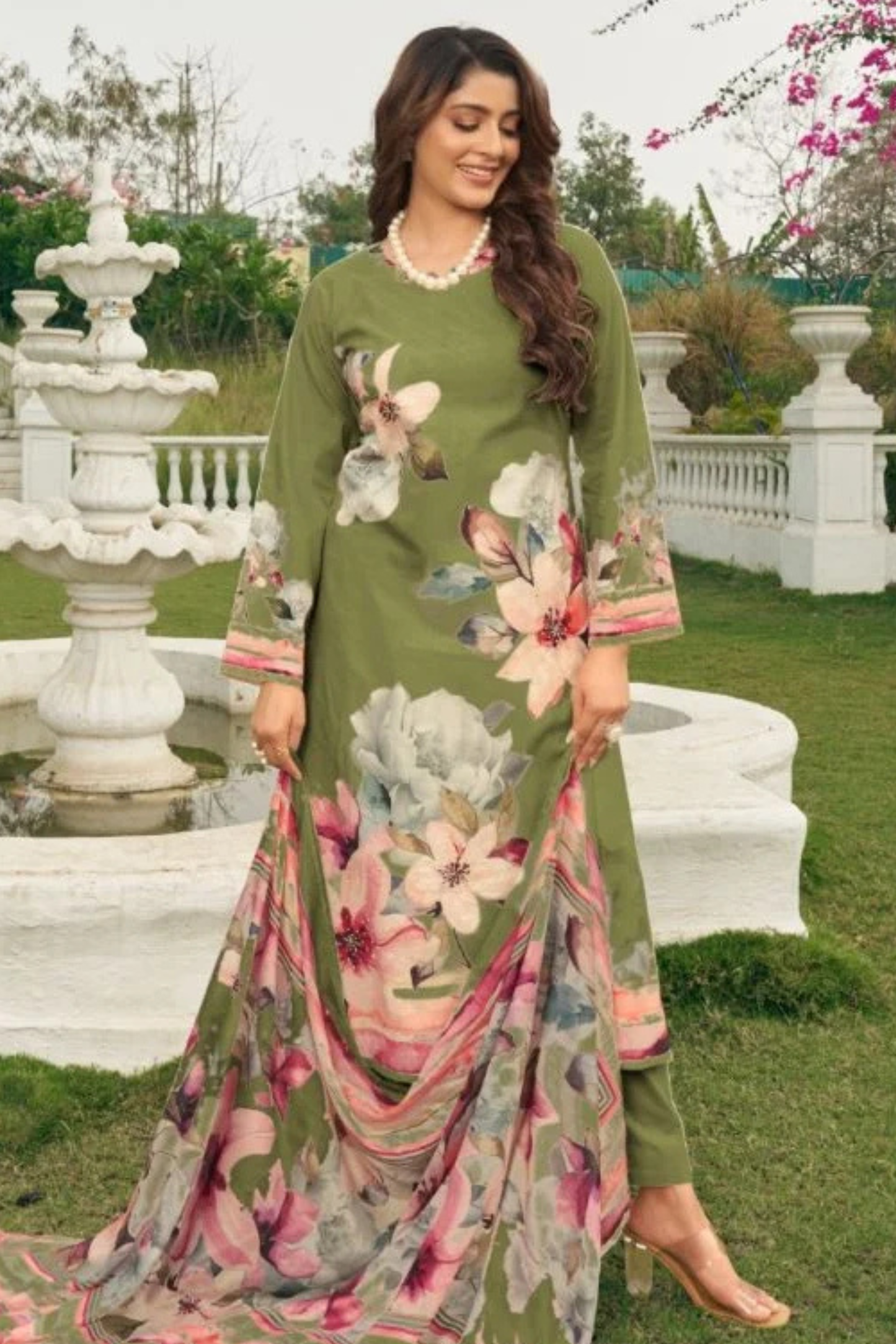 Floral Embroidery Pasmina Edition