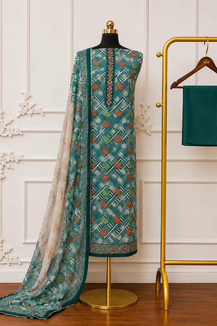 The Premium Gulrez Muslin Collection | 604-606