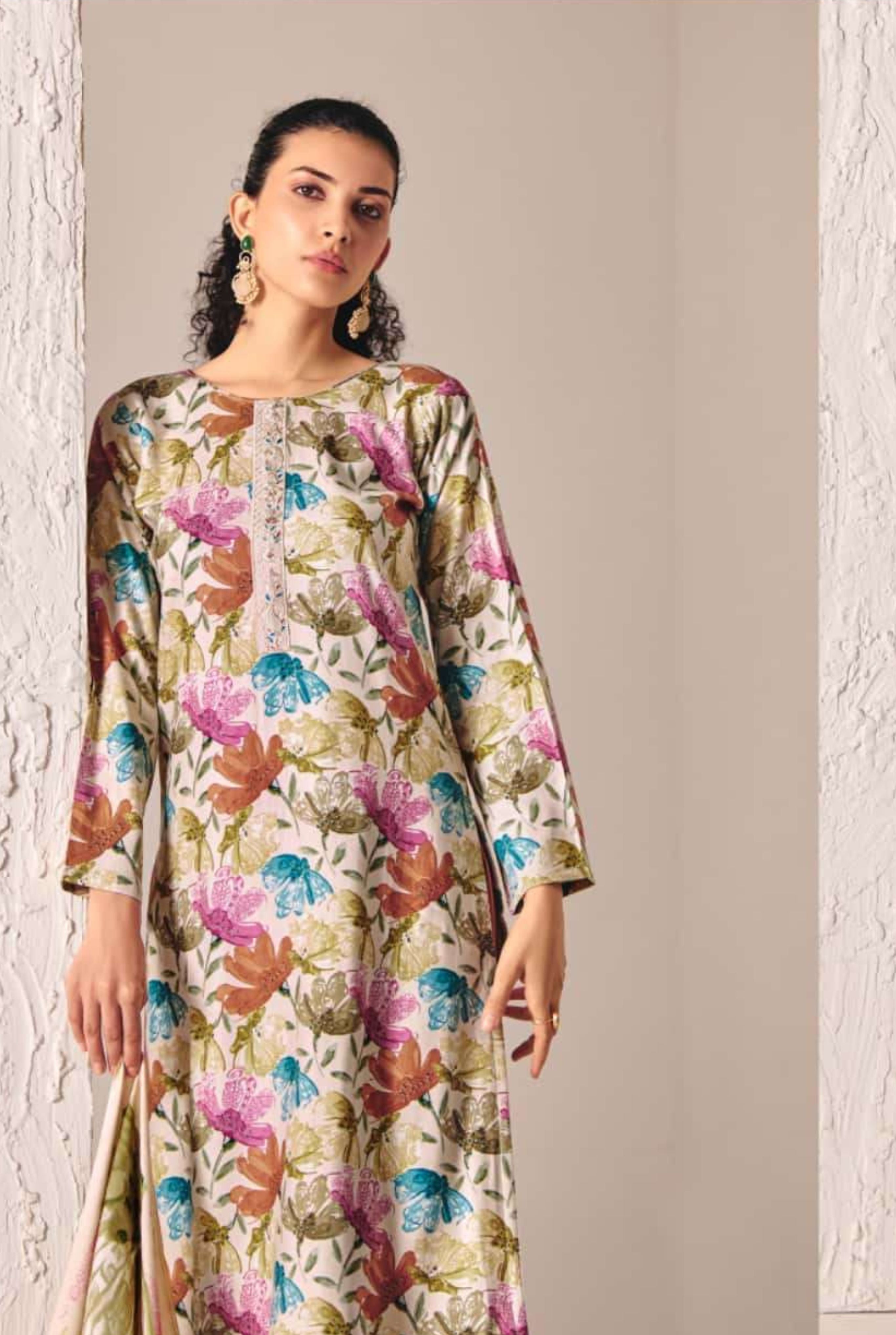 Classic Pashmina Designer Wear || 1003