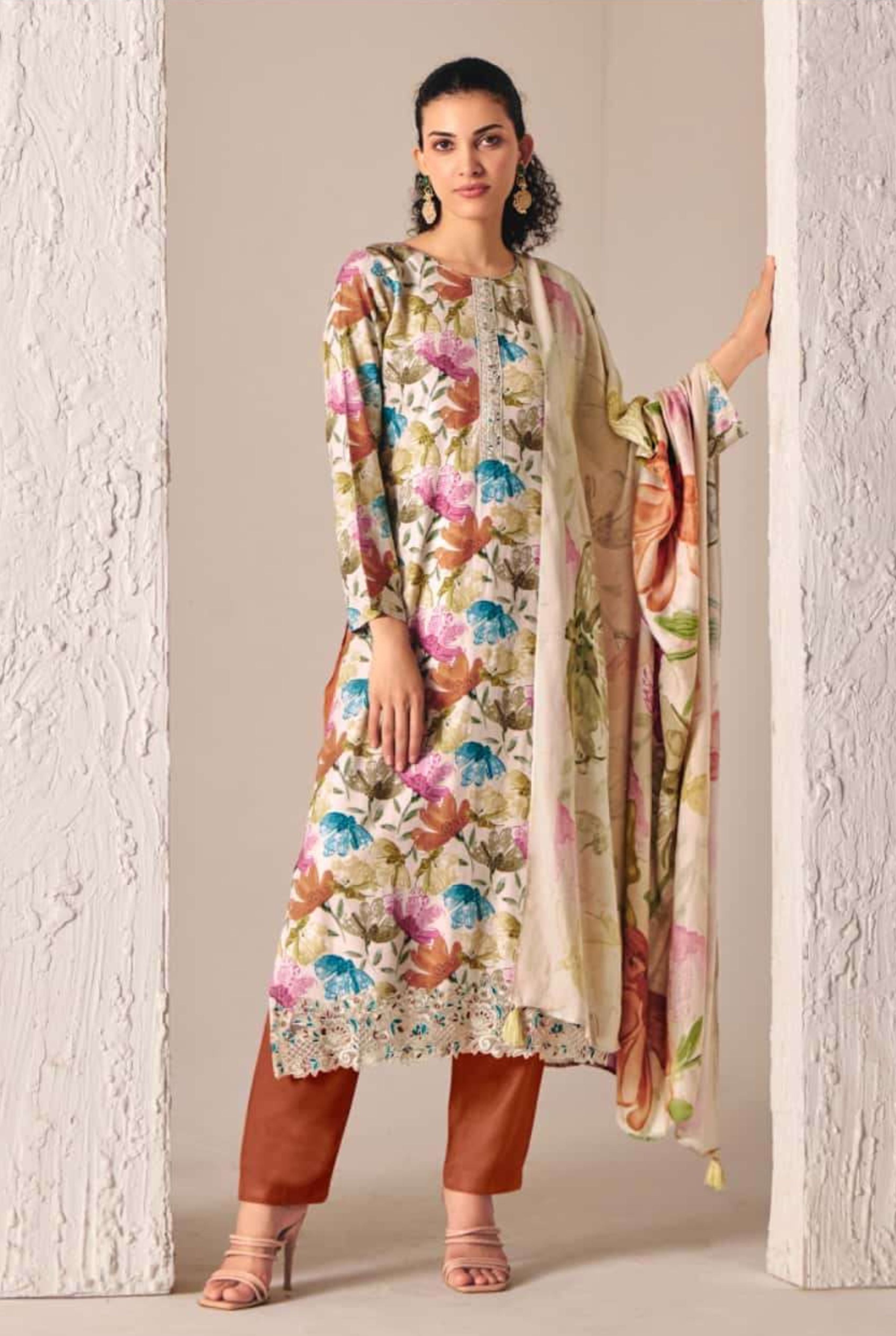 Classic Pashmina Designer Wear || 1003