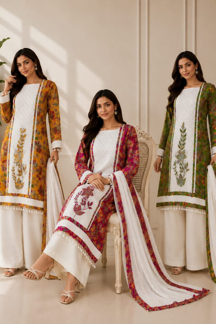 Premium Cotton Luxe – Gotta Patti Edition | 1201-1203