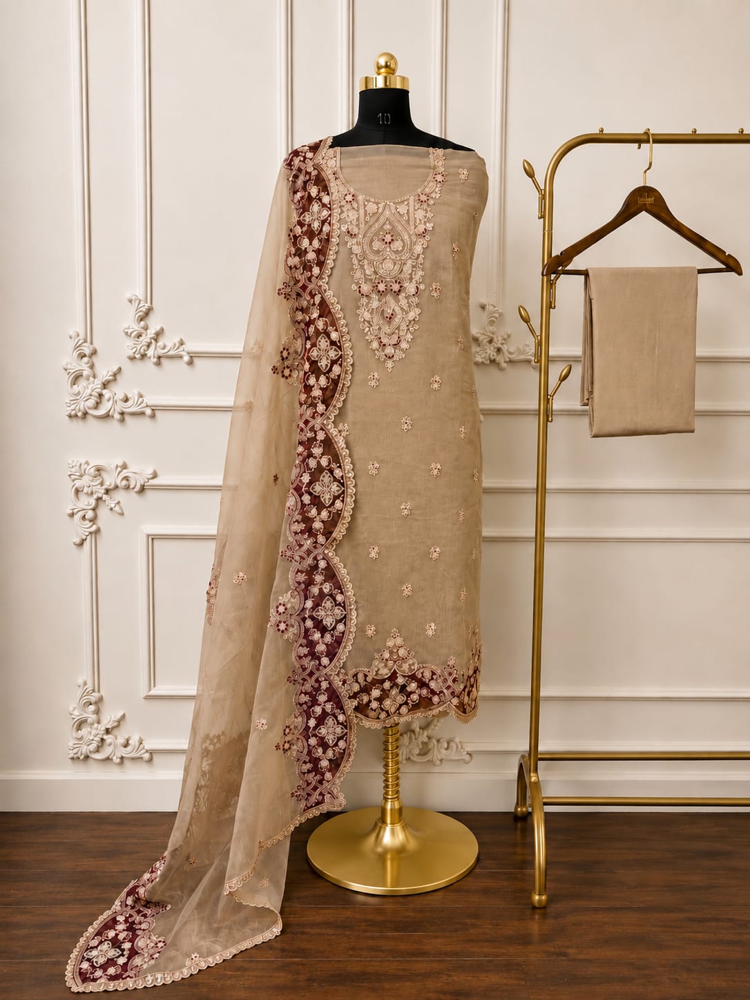 Ivory Heirloom Series Heavy Embroidered Party Collection | 2506-2509