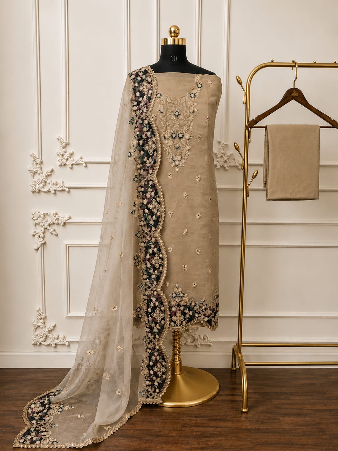 Ivory Heirloom Series Heavy Embroidered Party Collection | 2506-2509