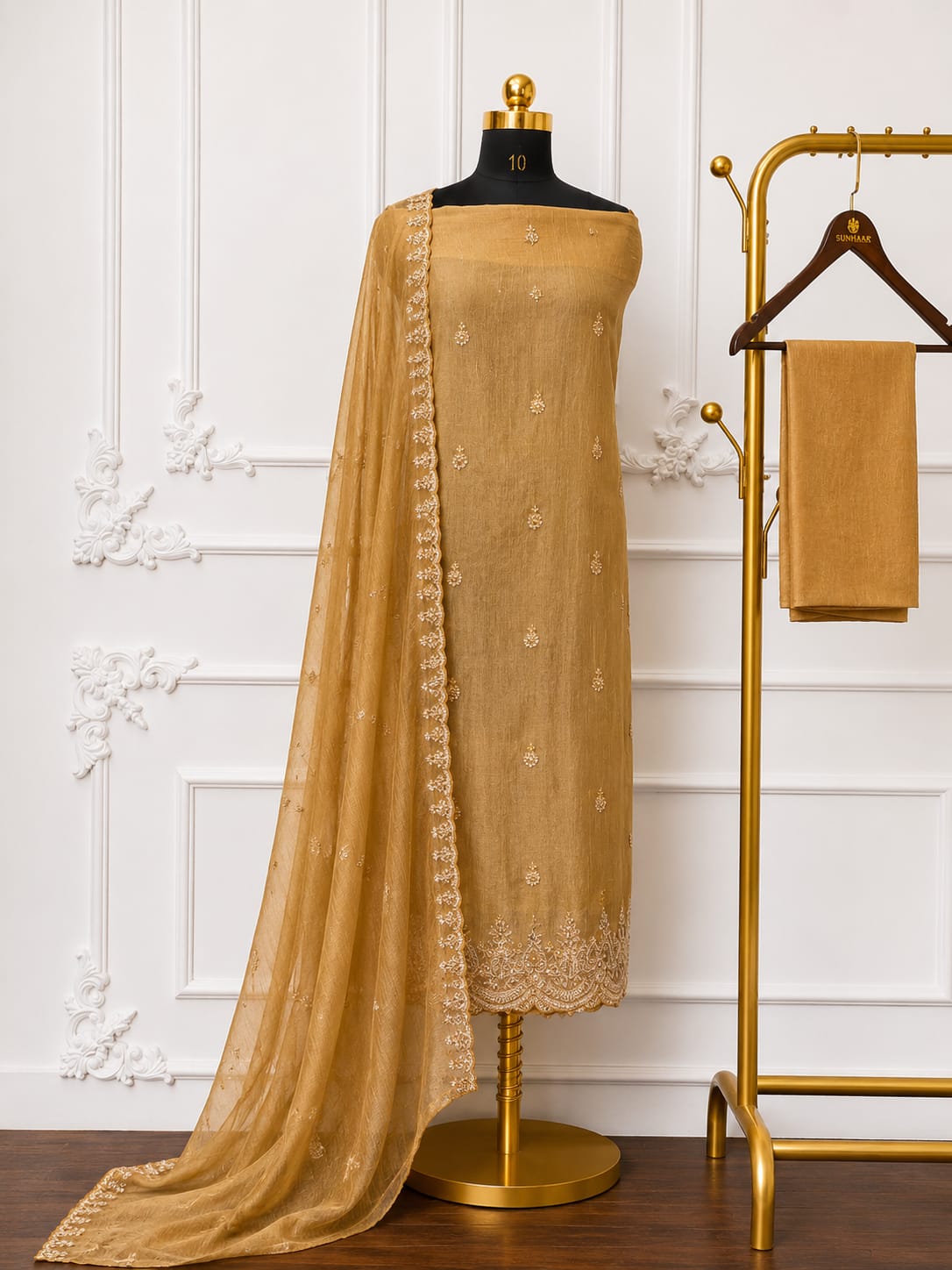 Intricate zardozi handwork festive series | 2510-2513