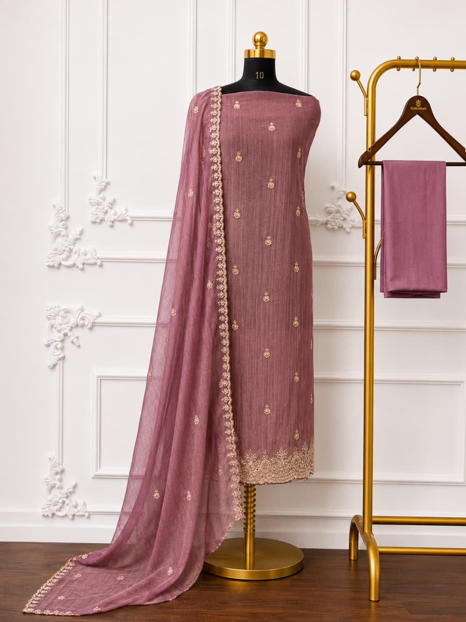 Intricate zardozi handwork festive series | 2510-2513