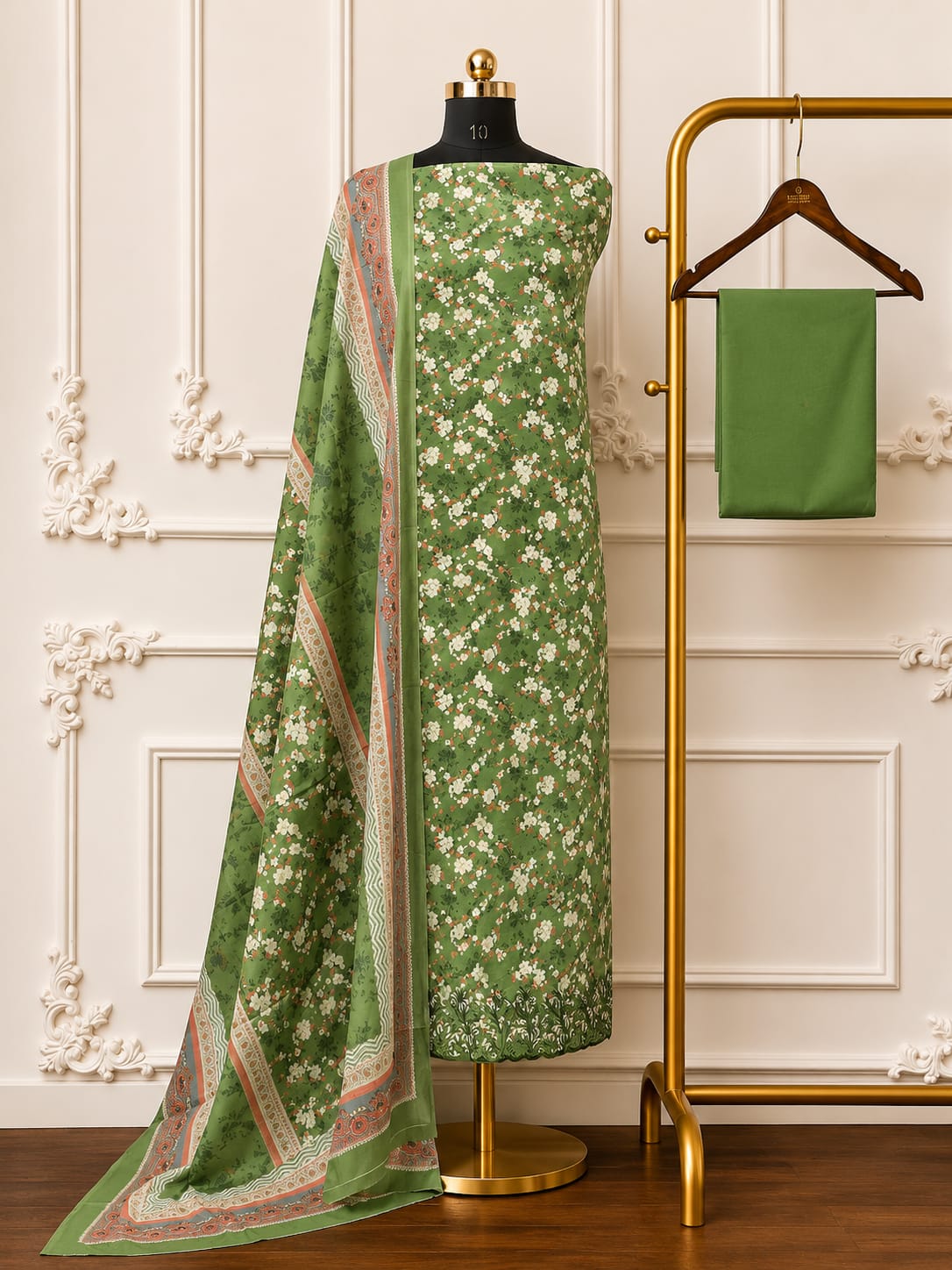 Premium Soft Embroidered Cotton Set | 2031-2033