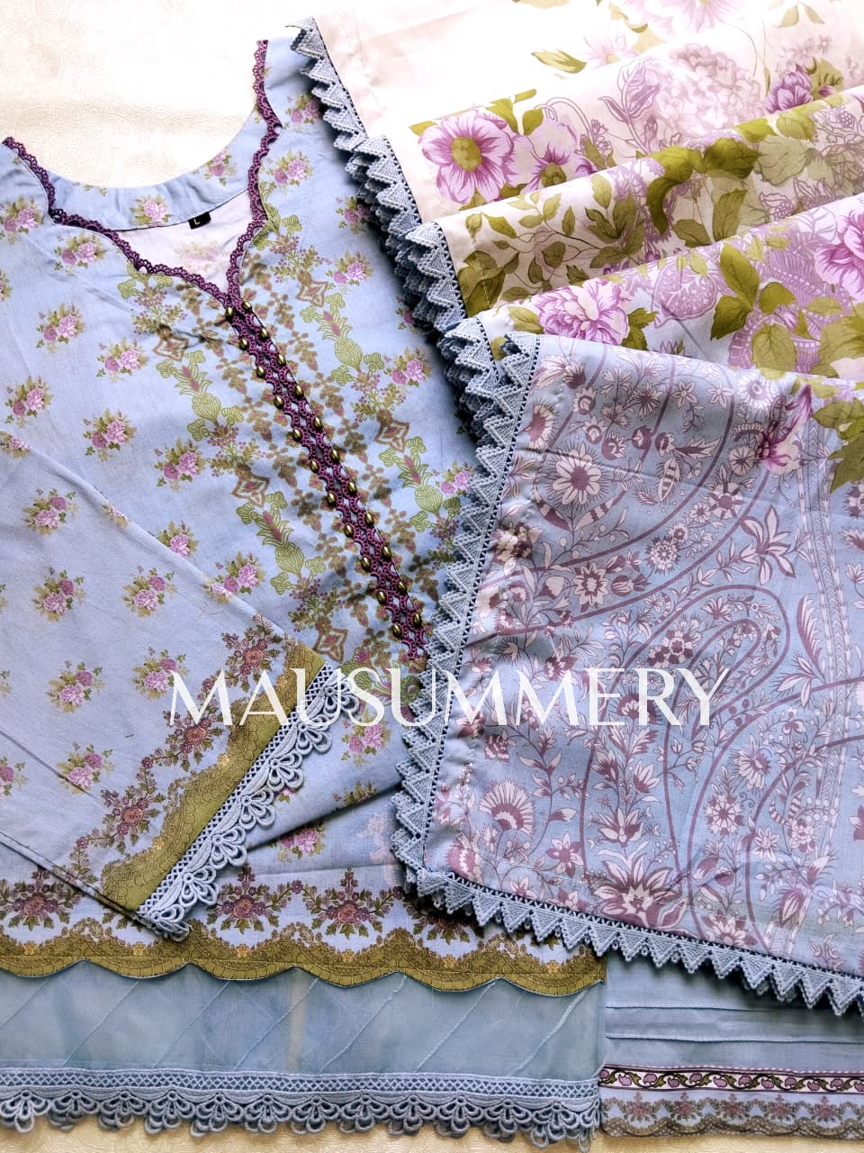 Mausummery Lawn Luxury Stitched Edit