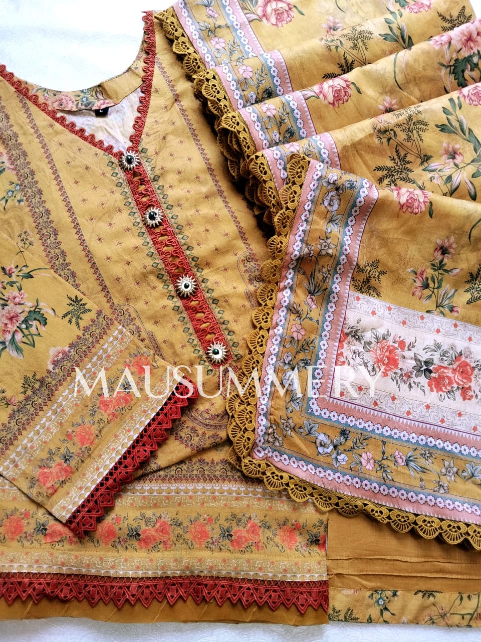Mausummery Lawn Luxury Stitched Edit