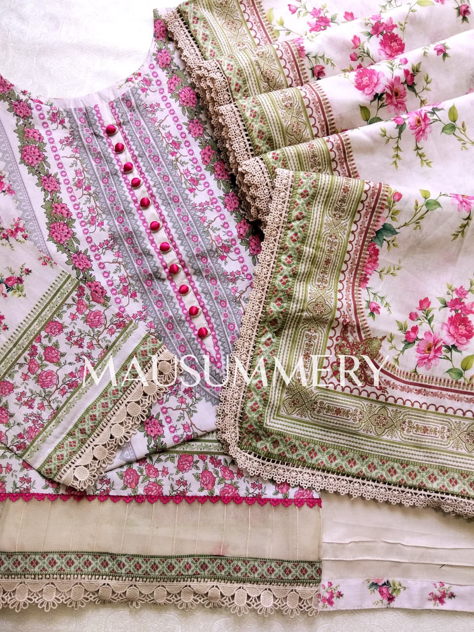 Mausummery Lawn Luxury Stitched Edit