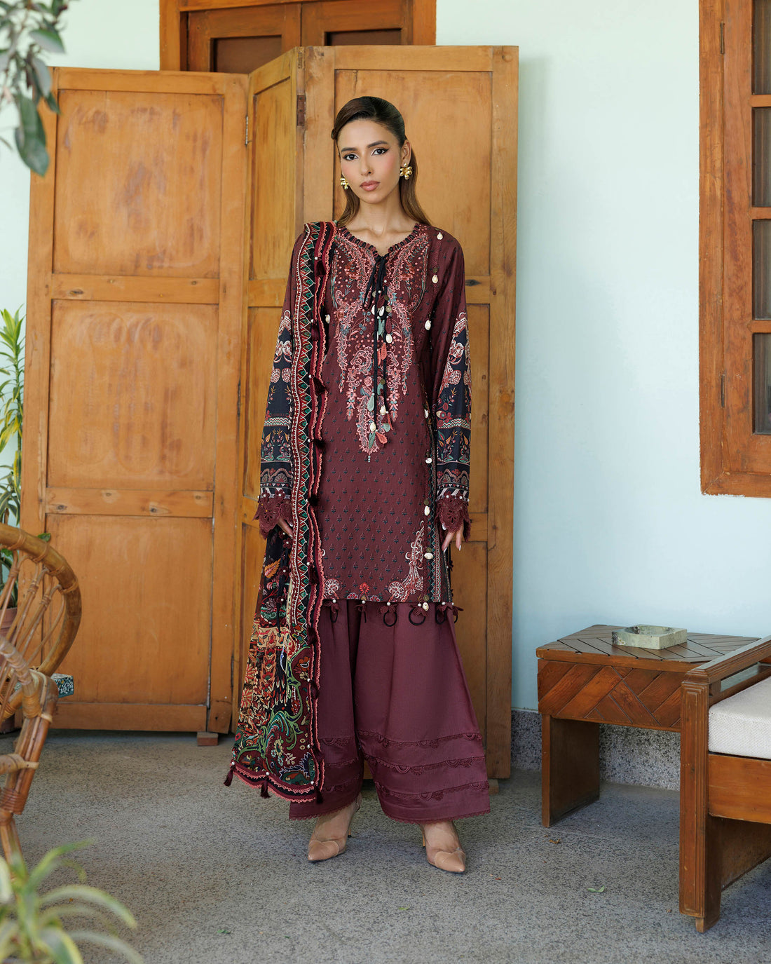 Embroidered Cambric – Urban Elegance Edit | 1638