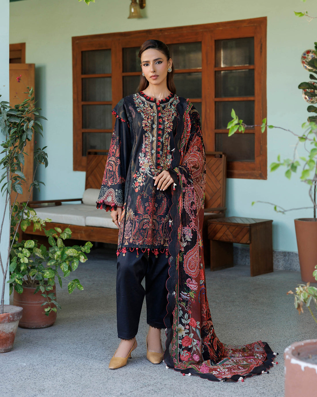Embroidered Cambric – Urban Elegance Edit | 1635