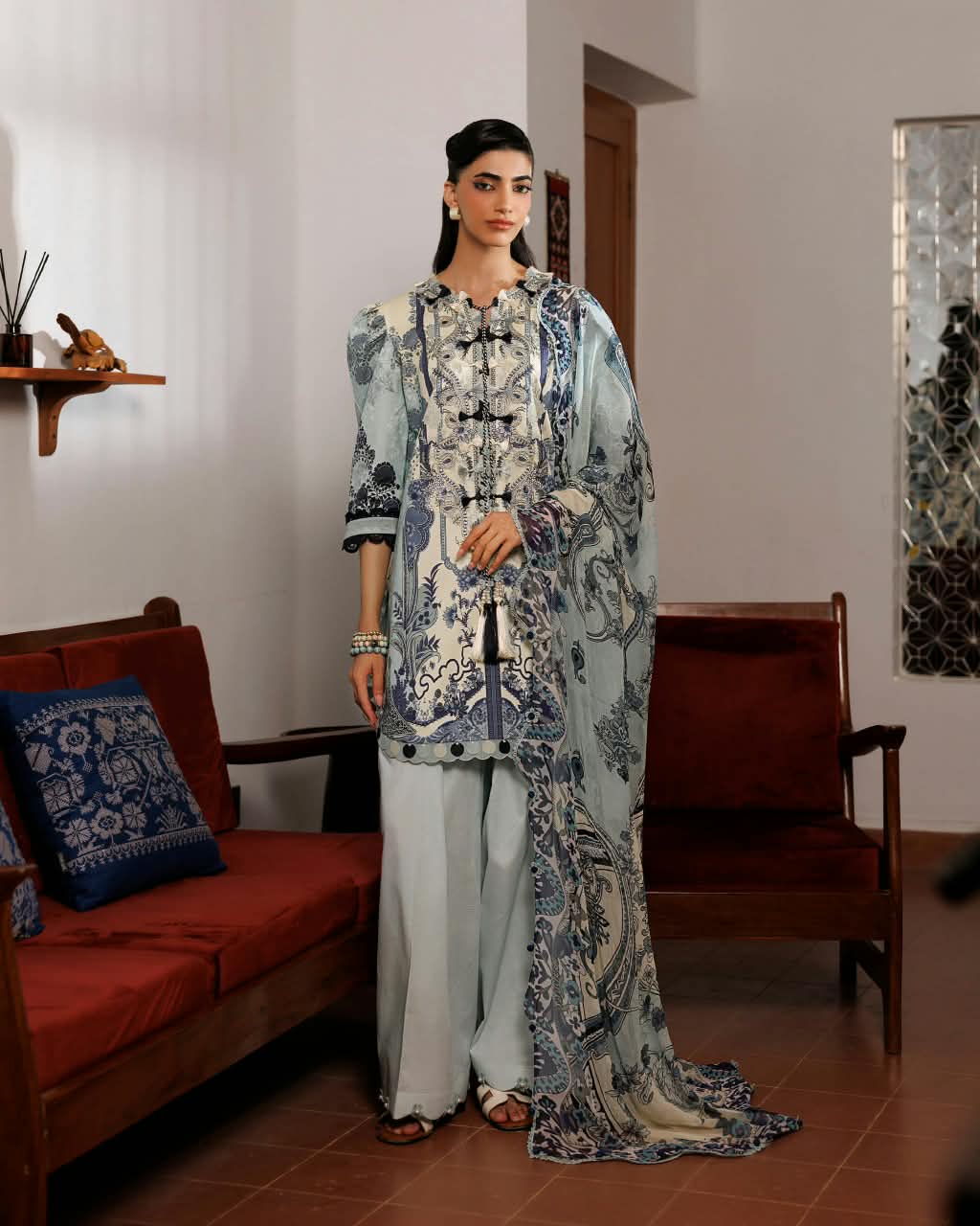 Embroidered Cambric – Urban Elegance Edit | 1634