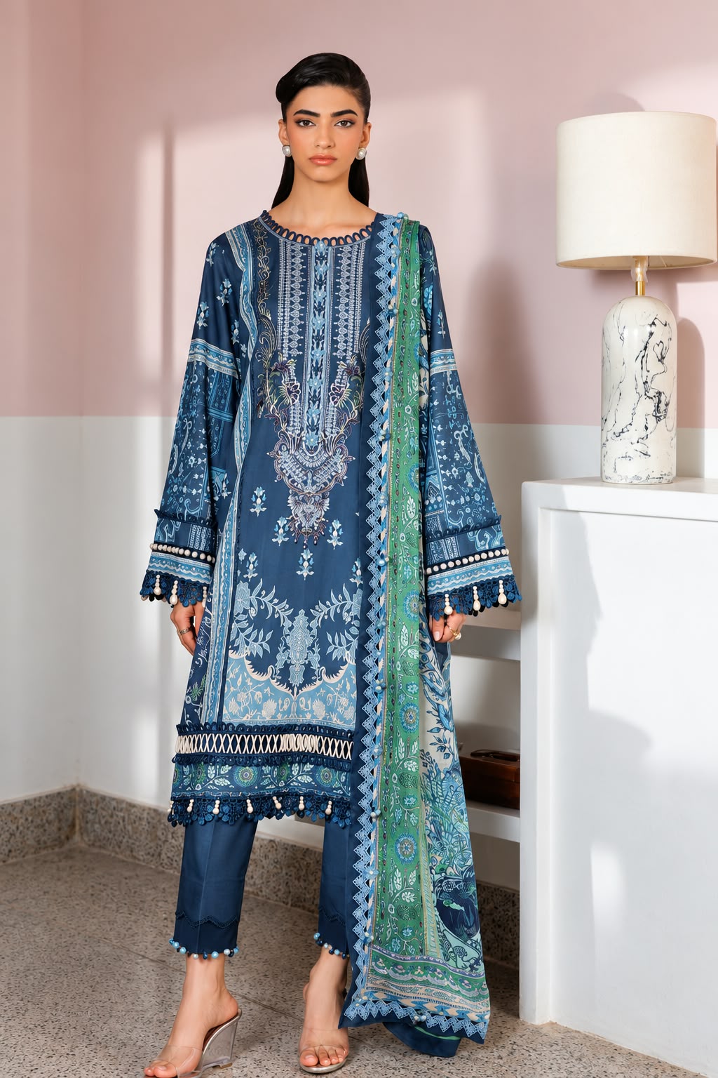 Embroidered Cambric – Urban Elegance Edit | 1633