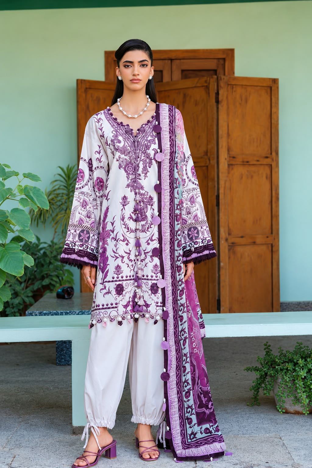 Embroidered Cambric – Urban Elegance Edit | 1631