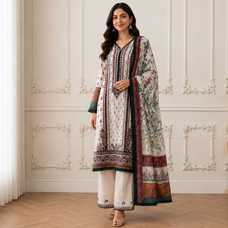 Printed Lawn