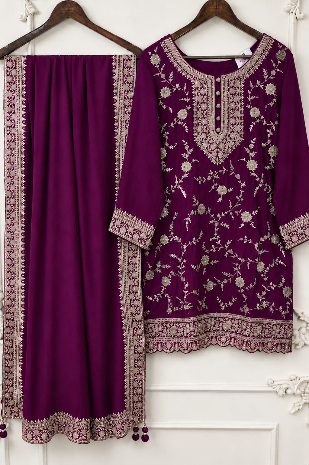 Designer Bridal Collection - Handcrafted Festive sharara Set | 7102