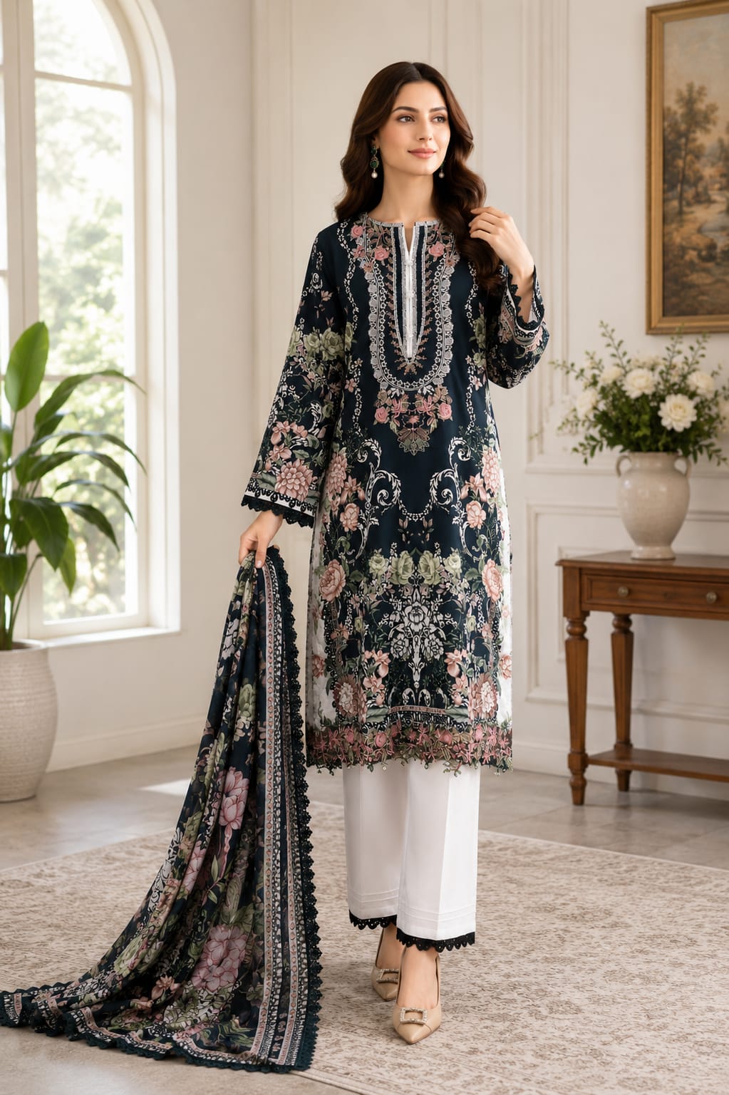Bahar -E -Gul Lawn Edit | 4213
