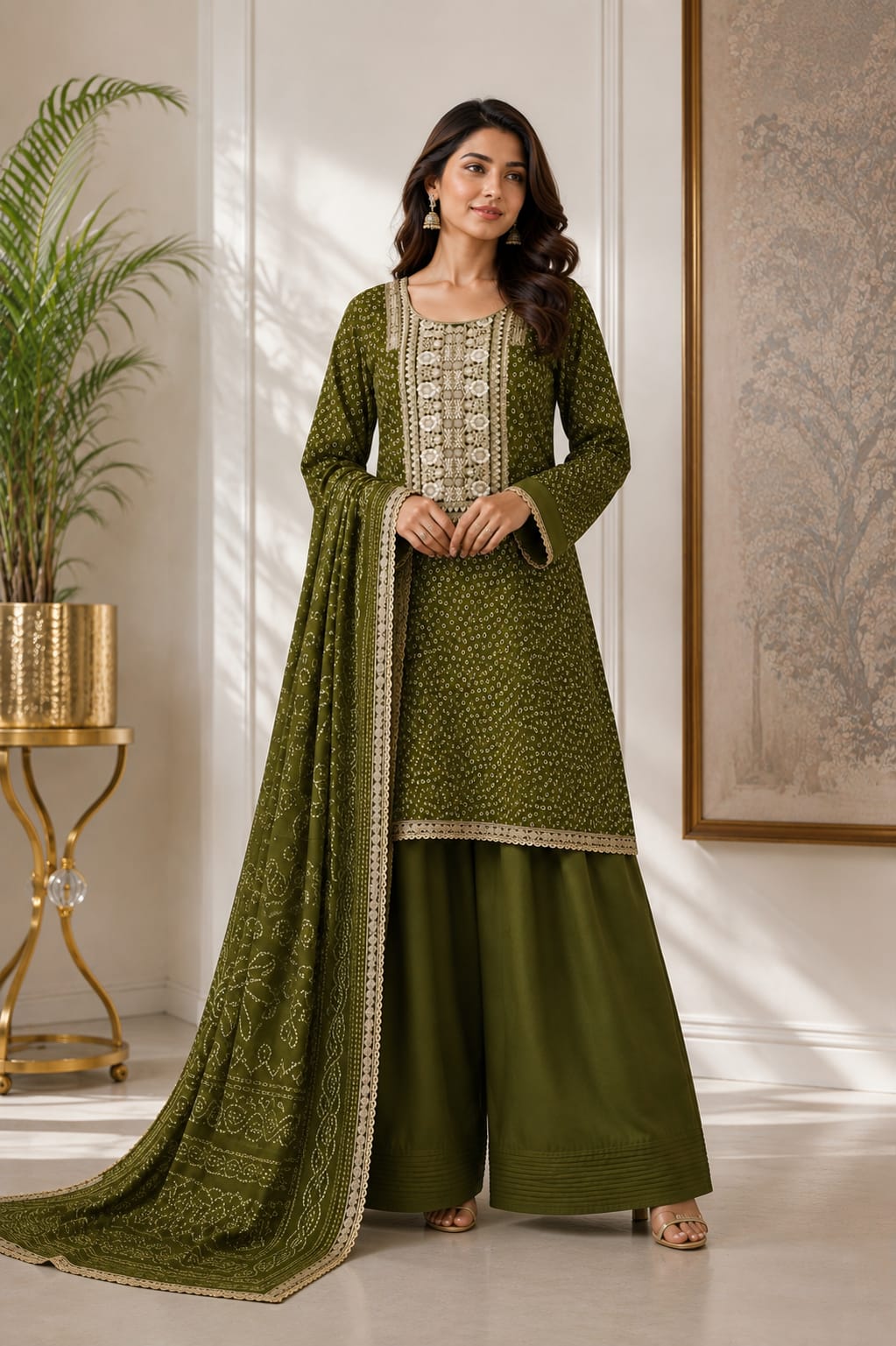 Bandhani Prestige Series - Crepe Edition | 4244