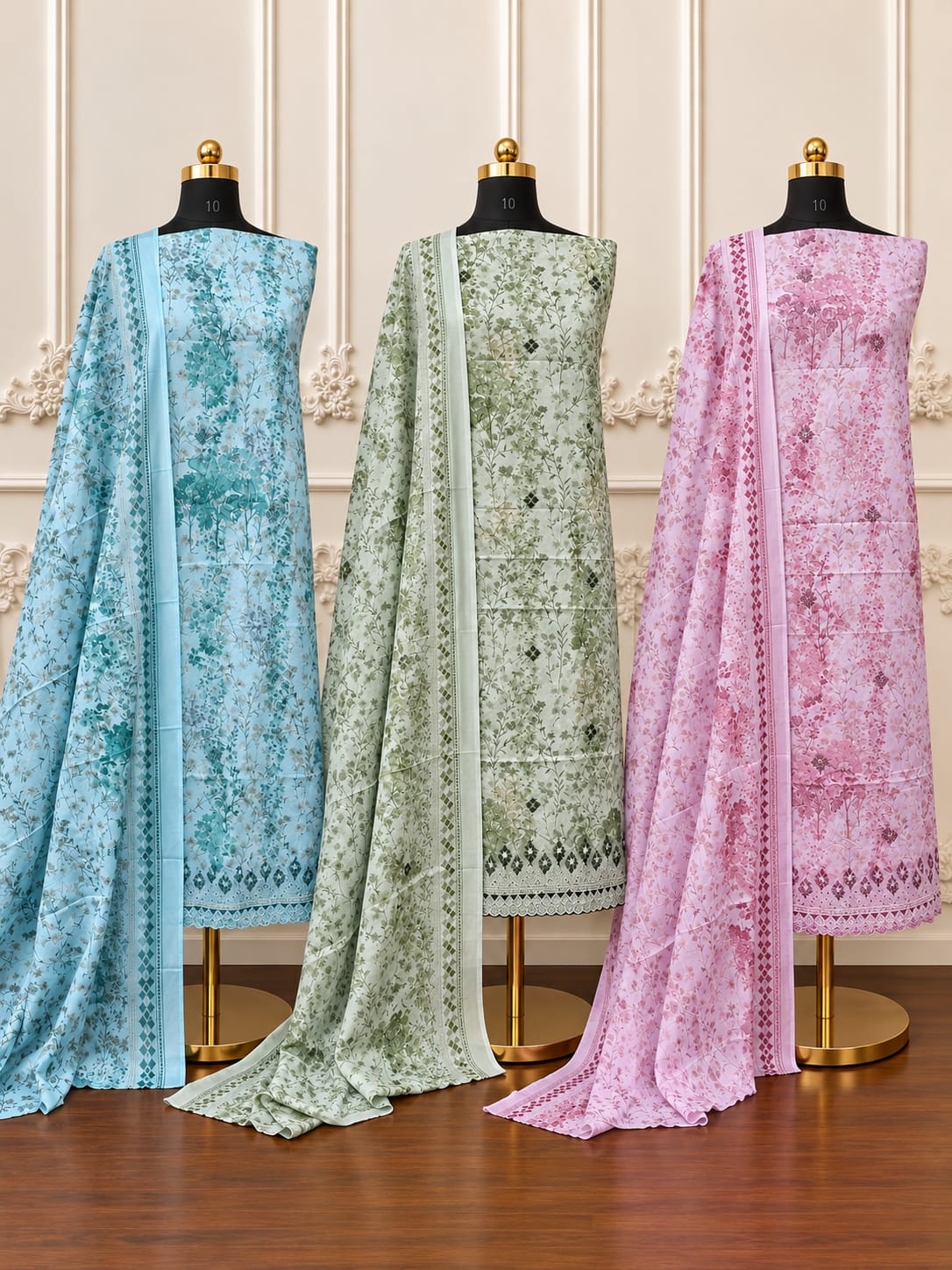 Premium Embroidered Cotton Edition | 5501-5503